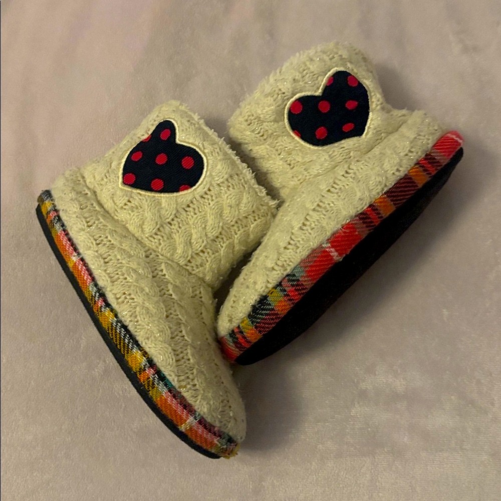Cozy Knit Kids Slippers